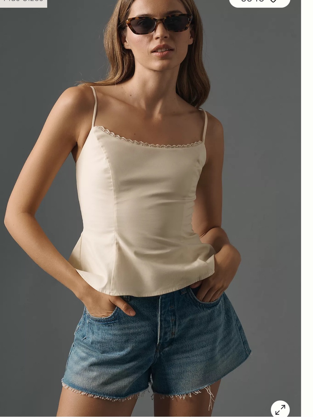 Anthropologie The Everyday Denim Shorts by Pilcro 28 - Picture 2 of 7
